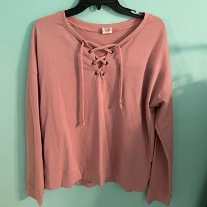 Pink sweater